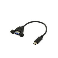 USB Type-C ชายไปยัง USB 3.0 สายเคเบิลสำหรับเสียบสายเคเบิลชนิดหญิง