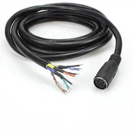 Midi 8 Pin Din ซ็อกเก็ตหญิงเปิดสายเสียง
